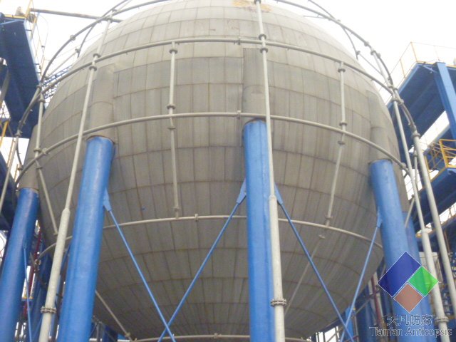 哈爾濱煉化公司zare防腐施工現(xiàn)場(chǎng)