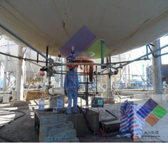 中石化海南石化ZARE施工現(xiàn)場