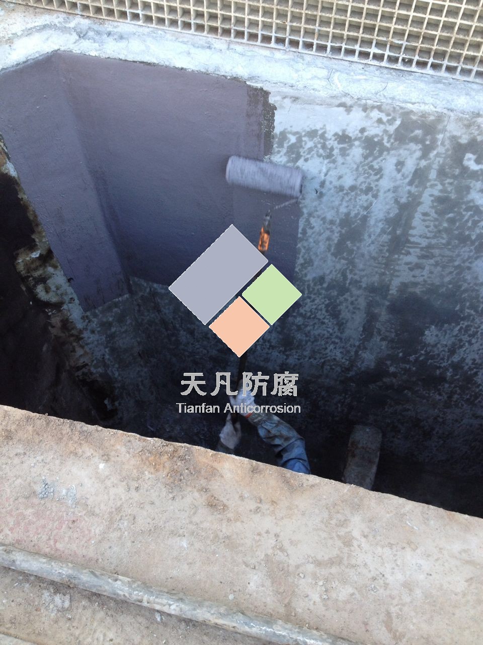 長(zhǎng)慶石化檢修期間隔油池防腐完成驗(yàn)收