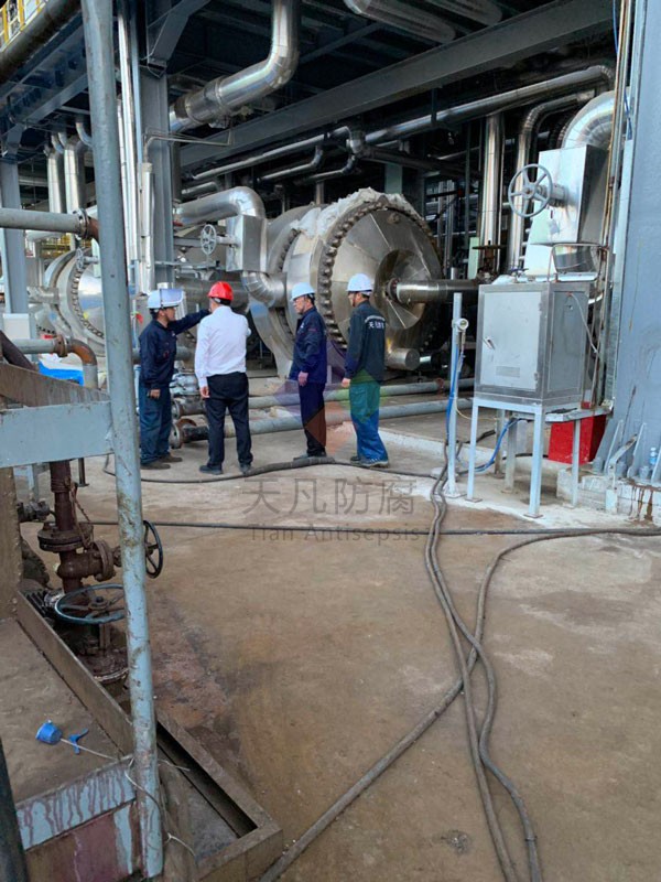 6月1日恒力石化板式換熱器化學(xué)清洗除油焦垢試驗(yàn)性清洗取得突破性成功