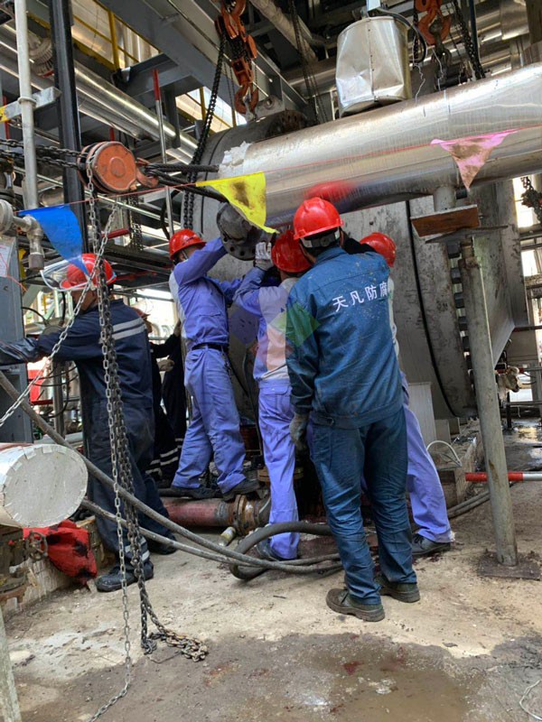 6月1日恒力石化板式換熱器化學(xué)清洗除油焦垢試驗(yàn)性清洗取得突破性成功